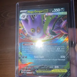 Mega Gengar EX 125 Ascended Heroes NM Pokemon Full Art Double Rare Holo - Image 4