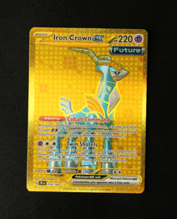 Pokemon Card TCG - Iron Crown EX 216/162 - Temporal Forces - Hyper Rare - NM ⭐ - Image 1
