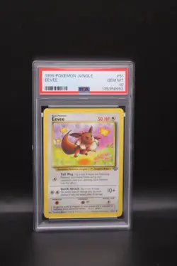 Pokemon Eevee 51/64 Jungle PSA 10 - Image 2