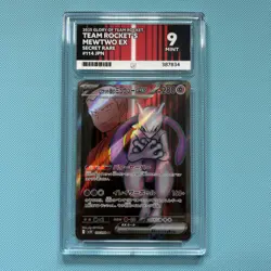 Pokemon Glory of Team Rockets Mewtwo EX SR 114/098 ACE 9 - Image 1