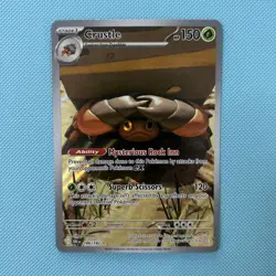 Crustle 186/182 Full Art Ultra Rare – Destined Rivals – Pokemon TCG - NM - Image 1
