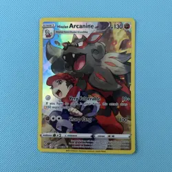 Pokemon TCG - Hisuian Arcanine TG08/TG30 - Lost Origin Trainer Gallery Holo - Image 1
