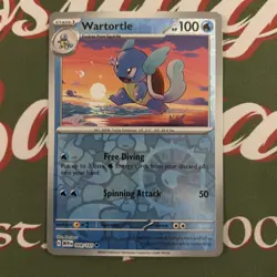 Pokemon TCG: Scarlet & Violet 151 - Reverse Holo 008/165 Wartortle Pack Fresh NM - Image 1