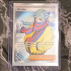 Pokemon Grusha 253/193 Sv02: Paldea Evolved Ultra Rare Full Art Holo Trainer - Image 1