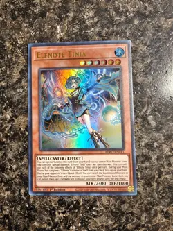 Yugioh Elfnote Tinia - BPRO-EN011 - 1st Ed. Ultra Rare - NM - Image 1