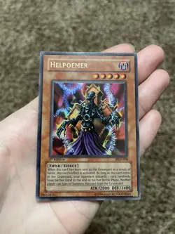 Helpoemer PGD-058 - Ultra Rare - Lightly Played 1st Edition YuGiOh! TCG - Image 1