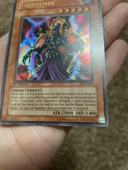 Helpoemer PGD-058 - Ultra Rare - Lightly Played 1st Edition YuGiOh! TCG - Image 4