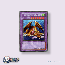 Vintage 2003 Unlimited Thousand Dragon Secret Rare Metal Raiders Holo MRD-143 MP - Image 1