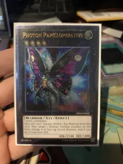 YUGIOH PHOTON PAPILLOPERATIVE AP02-EN002 ULTIMATE - Image 1