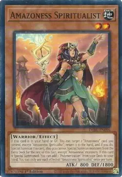 Amazoness Spiritualist - DABL-EN096 - Common - 1st Edition - Lightly Played - Da - Image 1