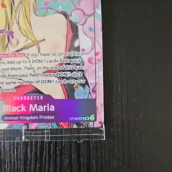 Black Maria (Illustration Box Vol.2) OP08-074 One Piece Promotion Cards Foil - Image 5