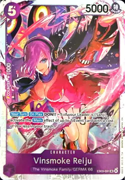 Vinsmoke Reiju EB03-031 SR | EB: One Piece Heroines Edition | One Piece TCG | EN - Image 1