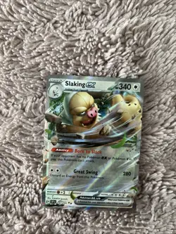 Slaking ex 147/191 2024 S&V Surging Sparks Pokemon Card Ultra Rare Holo - Nm - Image 1