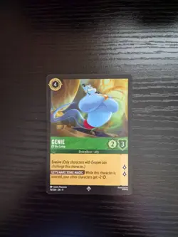 Disney Lorcana Fabled - Genie - Of the Lamp #76/204 - Super Rare (Non-Foil) - Image 1
