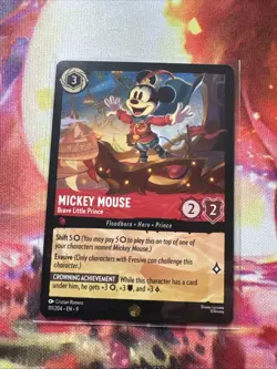 Disney Lorcana Disney Mickey Mouse 111/204 Fabled Mint Condition Rare - Image 4