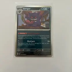 Pokemon Gengar 050/088 Perfect Order ME03 Rare Holo TCG Card NM/M - Image 1