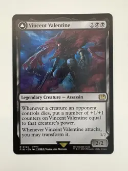Vincent Valentine / Galian Beast MTG Magic the Gathering Card NM Near Mint FIN - Image 1