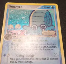 Omanyte 60/92 Legend Maker STAMPED Reverse Holo Pokemon Card 2006 - Image 3