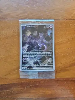 MEWTWO SVP 052 Scarlet Violet 151 Promo Illustration Rare Pokemon Card SEALED - Image 3