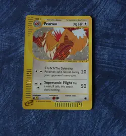 Pokemon Fearow 11/165 Expedition base TCG Holo WOTC card Pokemon - Image 1