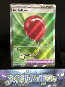 Pokemon Card Air Balloon 166/132 Mega Evolutions Full Art Near Mint - Image 1