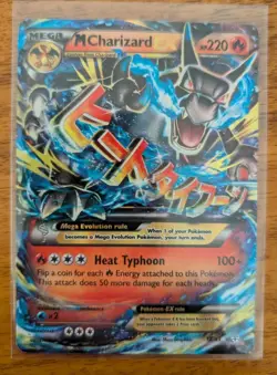 Pokemon 2015 Mega M Charizard EX 12/83 Holo Card XY Generations NM+ Gradeable - Image 1