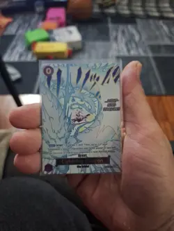 Lightning Dragon R OP15-077 Parallel Manga Kami's Island One Piece Card ENGLISH - Image 1