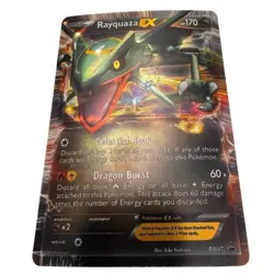 Pokemon Rayquaza EX BW47 Black Star Promo Holo Rare Dragon Card 2012 BW47 - Image 1