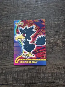 Pokemon Card - Murkrow #198 - Johto Series - Topps - Image 1