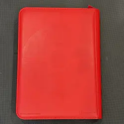 Pokemon TCG Ultra Pro Charizard 9-Pocket Zippered Pro-Binder Red Holds 360 Cards - Image 2