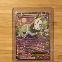 Pokemon TCG Card Legendary Treasures Radiant Collection Meloetta EX RC11/RC25 - Image 2