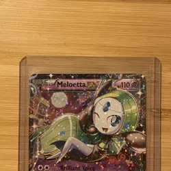 Pokemon TCG Card Legendary Treasures Radiant Collection Meloetta EX RC11/RC25 - Image 3