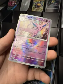 Pokemon Espeon Poke Ball 033/131 Sv: Prismatic Evolutions Rare Holo 110 HP Card - Image 3