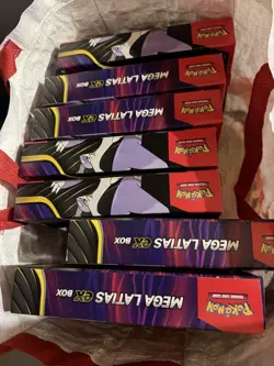 7 Pokemon TCG Mega Latias ex COLLECTION BOXS Factory Sealed - 7 Box Pokemon Lot - Image 3