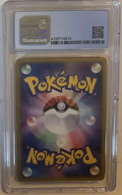 CGC 6 Japanese Flareon Ex Holographic Pokemon Card Holon Research Tower 004/015 - Image 3