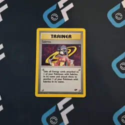 Sabrina 20/132 Gym Challenge Holo Rare Pokemon TCG - Image 1