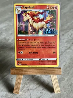 Pokemon TCG *STAMPED* Rapidash SWSH270 Silver Tempest Promo (English) - NM - Image 1