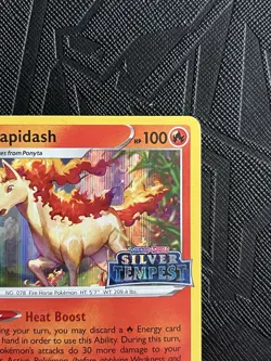 Pokemon TCG *STAMPED* Rapidash SWSH270 Silver Tempest Promo (English) - NM - Image 5