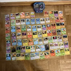 Pokemon Suicune 2010 Tin With 84 Assorted Playing Cards 820650106811 - Image 1