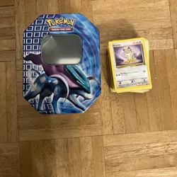 Pokemon Suicune 2010 Tin With 84 Assorted Playing Cards 820650106811 - Image 3