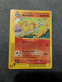 Pokemon TCG Ninetales Holo Aquapolis H19/H32 - Image 2