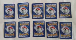 A Selection of 10 Vintage Pokemon Cards - Image 2