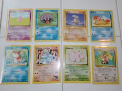 1999 Vintage Mixed Fossil, Baseset 2 Pokemon Card Lot - Image 1