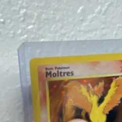 Pokemon Moltres - EXCELLENT - Fossil Holo Rare 12/62 Card English - Image 2