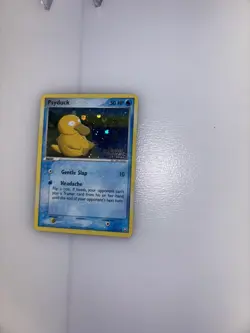 Pokemon TCG Psyduck Ex Team Rocket Returns Holo 70/109 Stamp English - Image 2