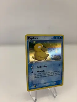 Pokemon TCG Psyduck Ex Team Rocket Returns Holo 70/109 Stamp English - Image 3