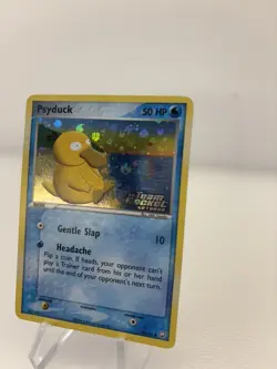 Pokemon TCG Psyduck Ex Team Rocket Returns Holo 70/109 Stamp English - Image 4