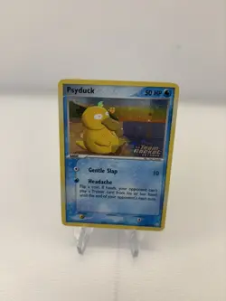 Pokemon TCG Psyduck Ex Team Rocket Returns Holo 70/109 Stamp English - Image 5