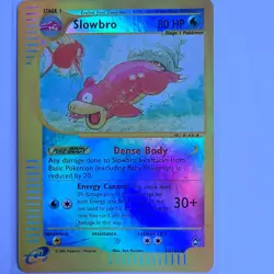 Pokemon TCG Slowbro Aquapolis 33/147 Reverse Holo Rare 2002 The Pokemon Company - Image 1