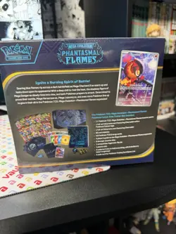 Pokemon Center Mega Evolution Phantasmal Flames ETB Factory Sealed - Image 2